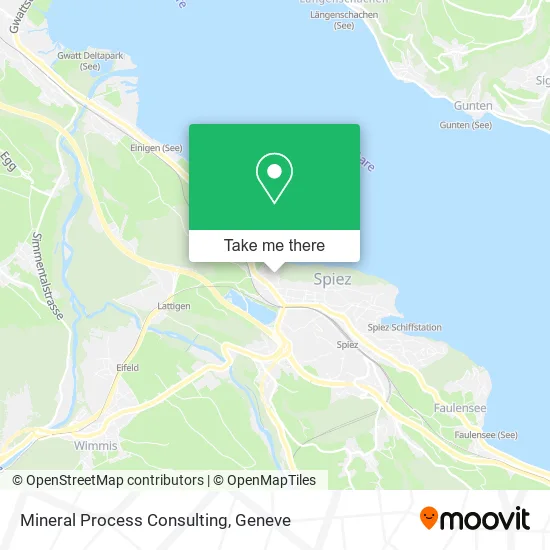 Mineral Process Consulting map