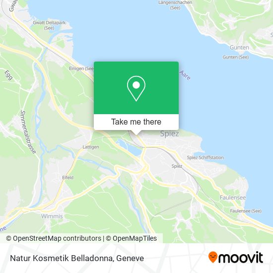 Natur Kosmetik Belladonna map