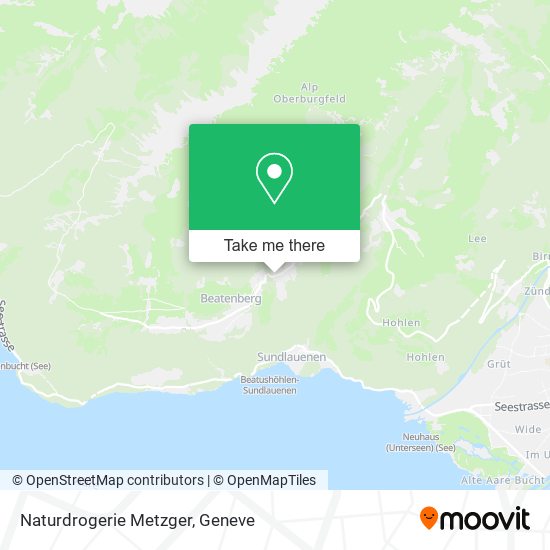 Naturdrogerie Metzger map
