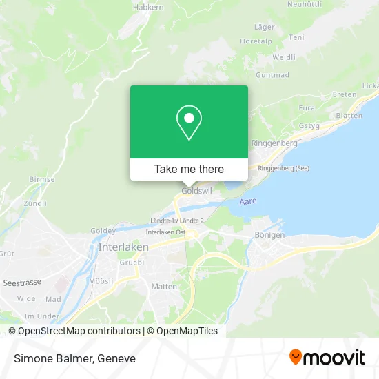 Simone Balmer map