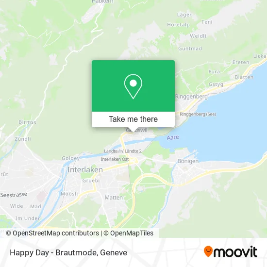 Happy Day - Brautmode map
