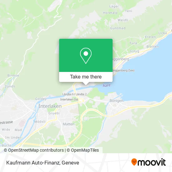 Kaufmann Auto-Finanz map