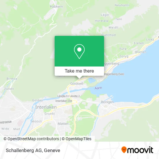 Schallenberg AG map