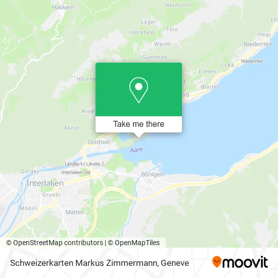 Schweizerkarten Markus Zimmermann map