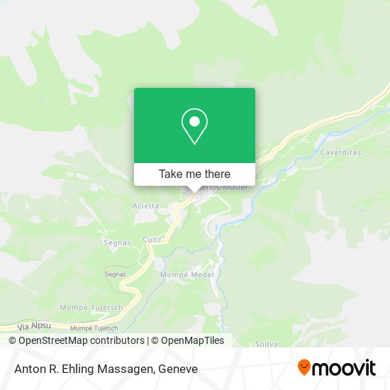 Anton R. Ehling Massagen map