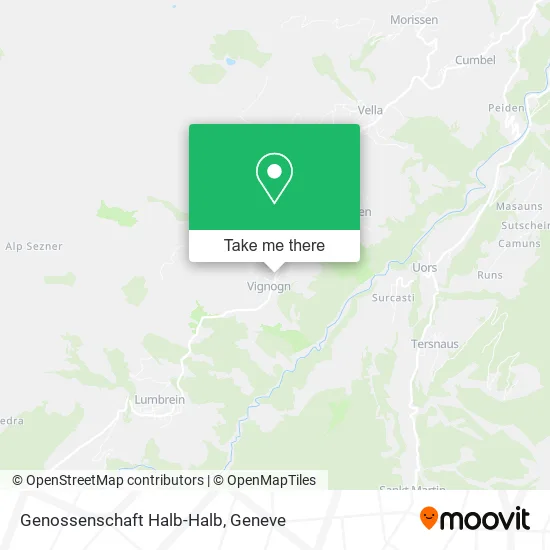 Genossenschaft Halb-Halb map