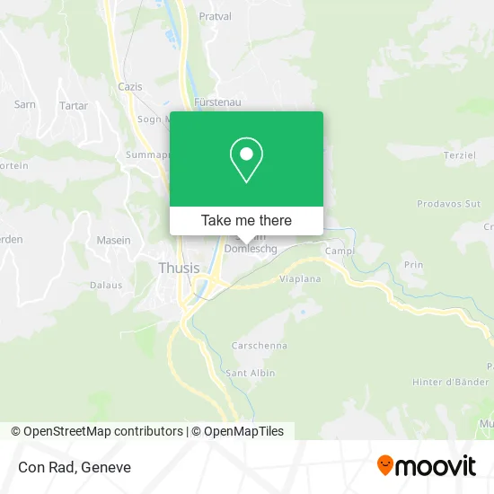 Con Rad map