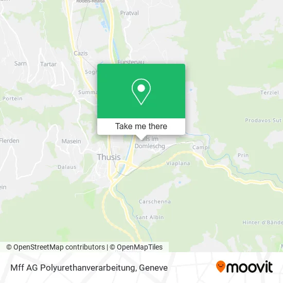 Mff AG Polyurethanverarbeitung map