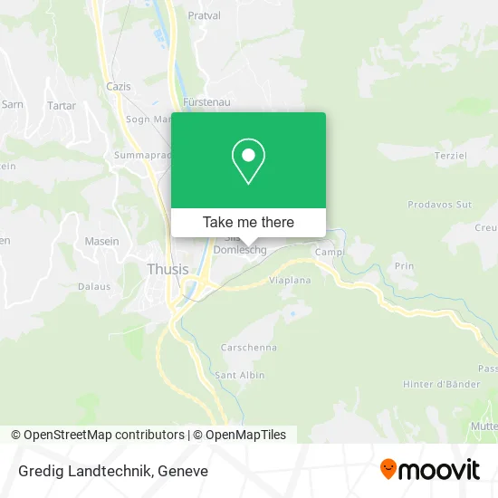 Gredig Landtechnik map