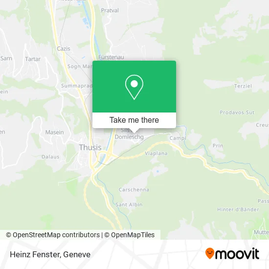 Heinz Fenster map