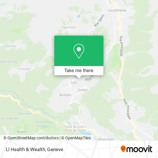 Ll Health & Wealth map