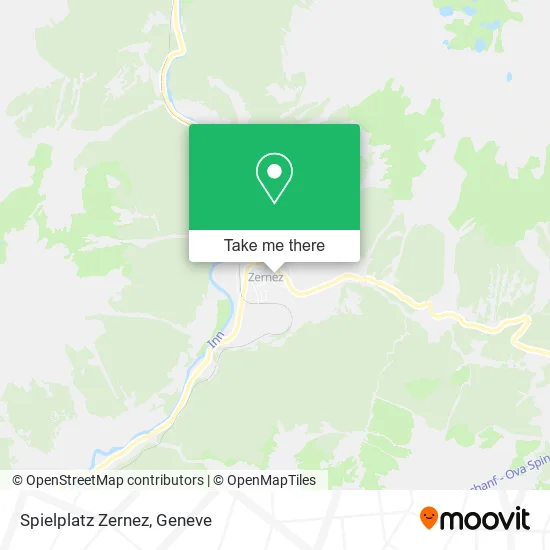 Spielplatz Zernez map