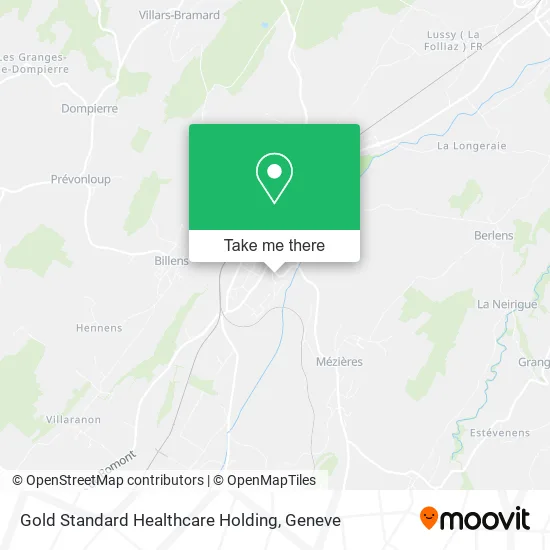 Gold Standard Healthcare Holding map
