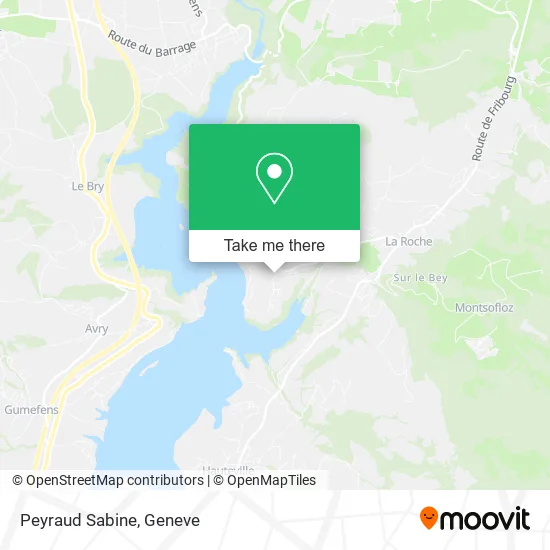 Peyraud Sabine map