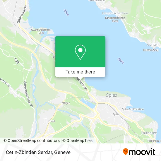 Cetin-Zbinden Serdar map