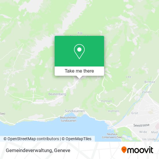 Gemeindeverwaltung map