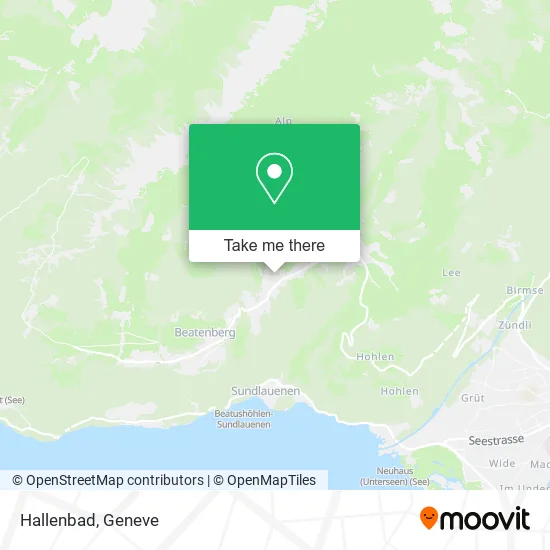 Hallenbad map