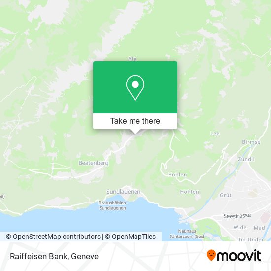 Raiffeisen Bank map
