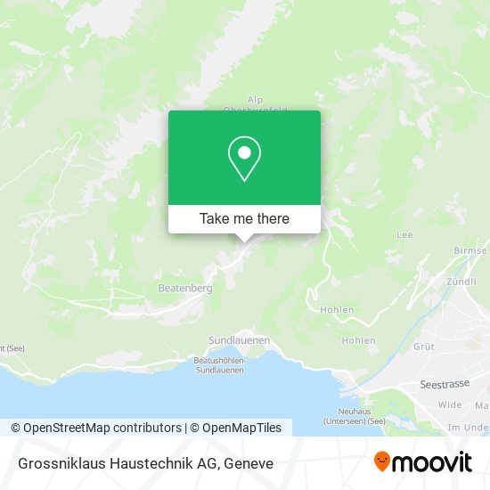Grossniklaus Haustechnik AG map