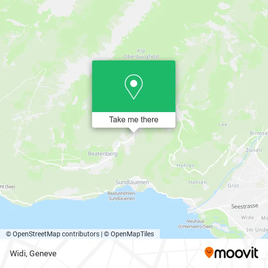 Widi map