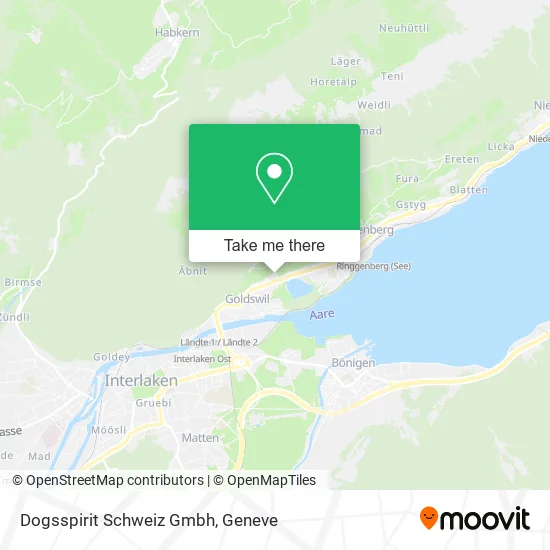 Dogsspirit Schweiz Gmbh map