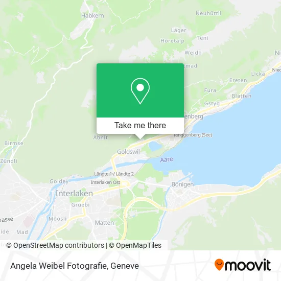 Angela Weibel Fotografie map