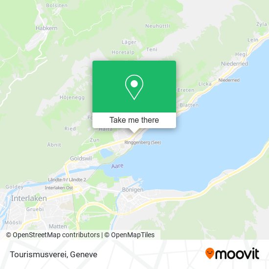 Tourismusverei map