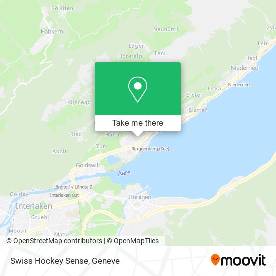 Swiss Hockey Sense map