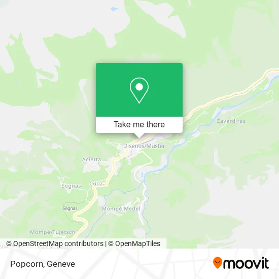 Popcorn map