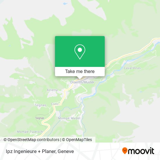 Ipz Ingenieure + Planer map