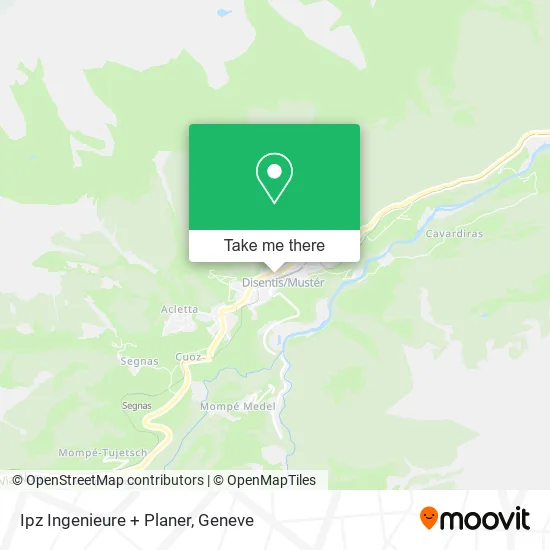 Ipz Ingenieure + Planer map