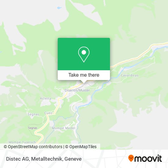 Distec AG, Metalltechnik map