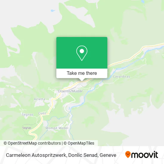 Carmeleon Autospritzwerk, Donlic Senad map