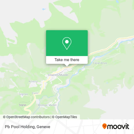 Pb Pool Holding map