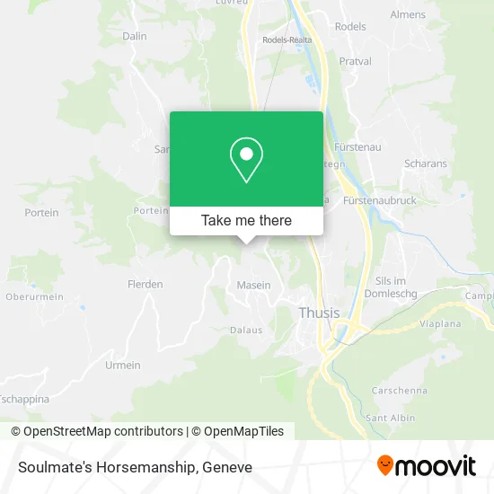 Soulmate's Horsemanship map