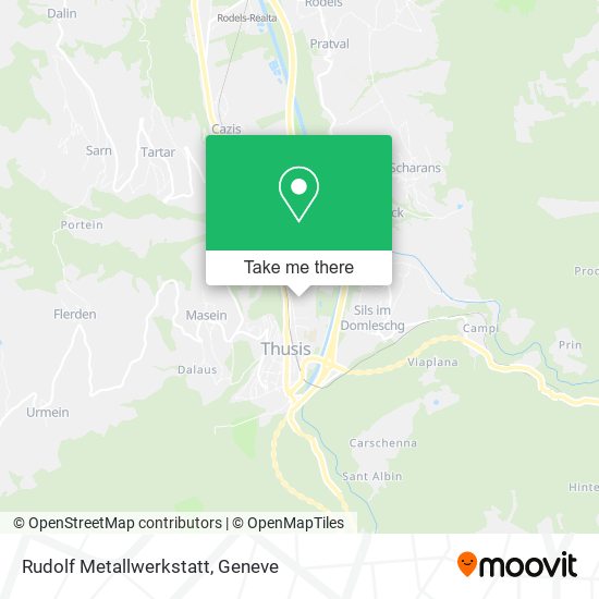 Rudolf Metallwerkstatt map