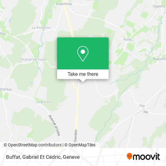 Buffat, Gabriel Et Cédric map