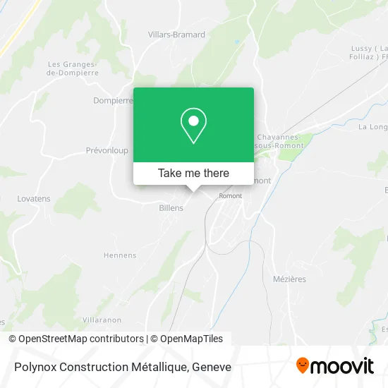 Polynox Construction Métallique map