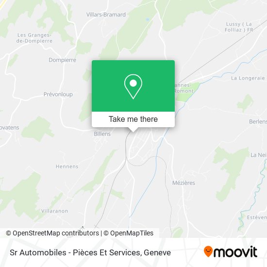 Sr Automobiles - Pièces Et Services map