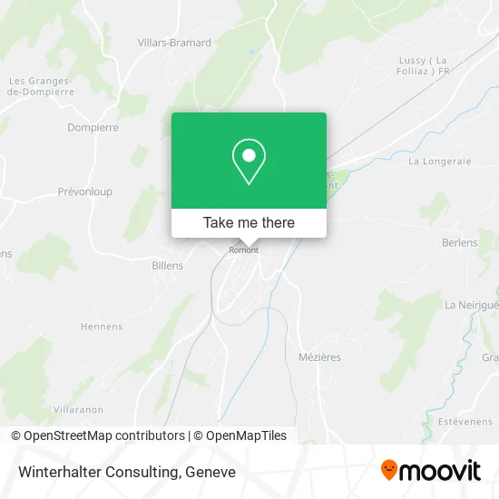 Winterhalter Consulting map
