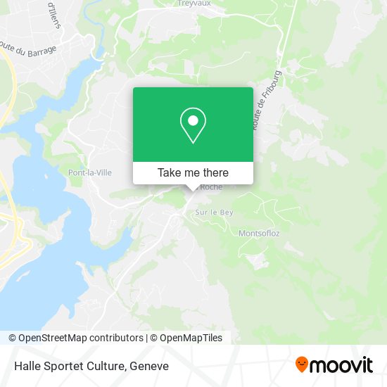 Halle Sportet Culture map
