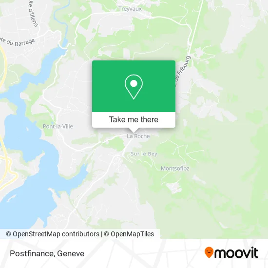 Postfinance map