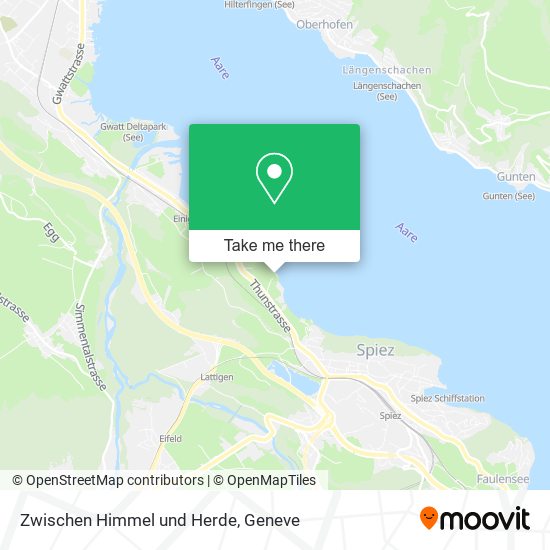 Zwischen Himmel und Herde map