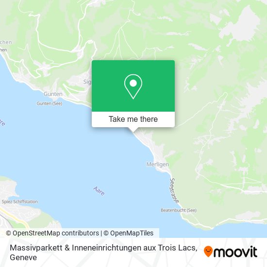 Massivparkett & Inneneinrichtungen aux Trois Lacs map