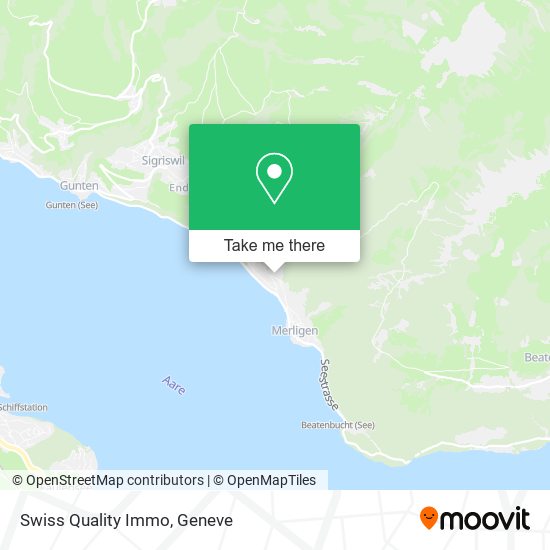 Swiss Quality Immo map