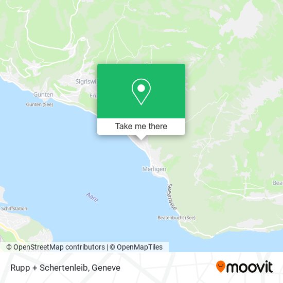 Rupp + Schertenleib map