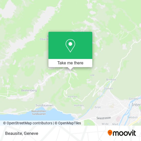 Beausite map