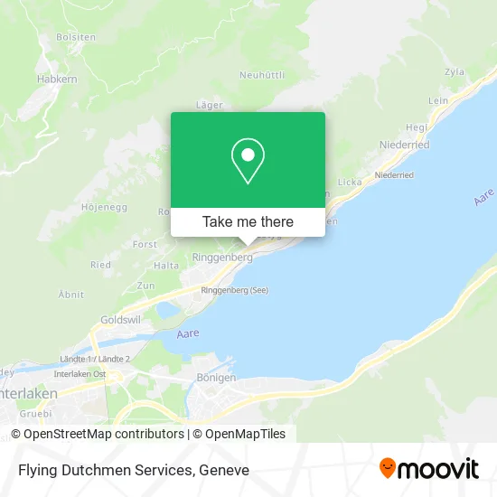 Flying Dutchmen Services map