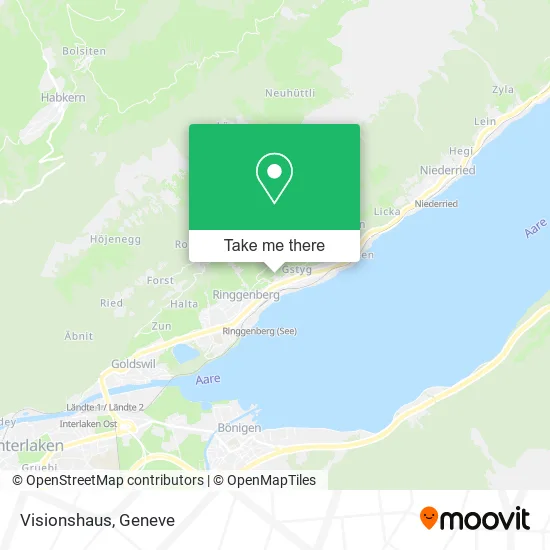 Visionshaus map