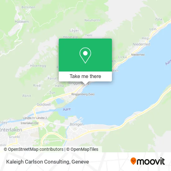 Kaleigh Carlson Consulting map